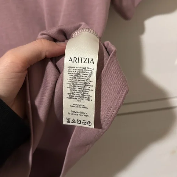 NWOT Babaton Aritzia Function T-Shirt in Claremont Size XS - Picture 9 of 11